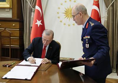 Cumhurbaşkanımız Sn. Recep Tayyip Erdoğan 2022 Yılı Yüksek Askerî Şûra Kararlarını İmzaladı